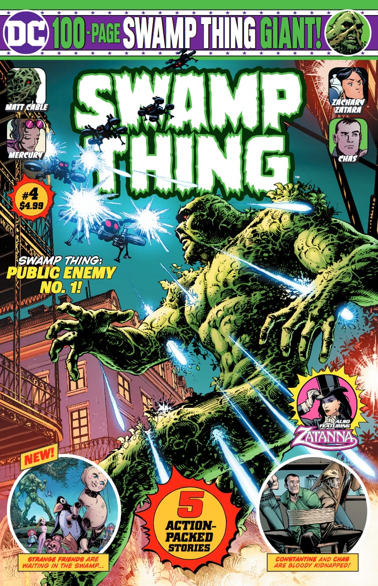 SWAMP THING GIANT 4