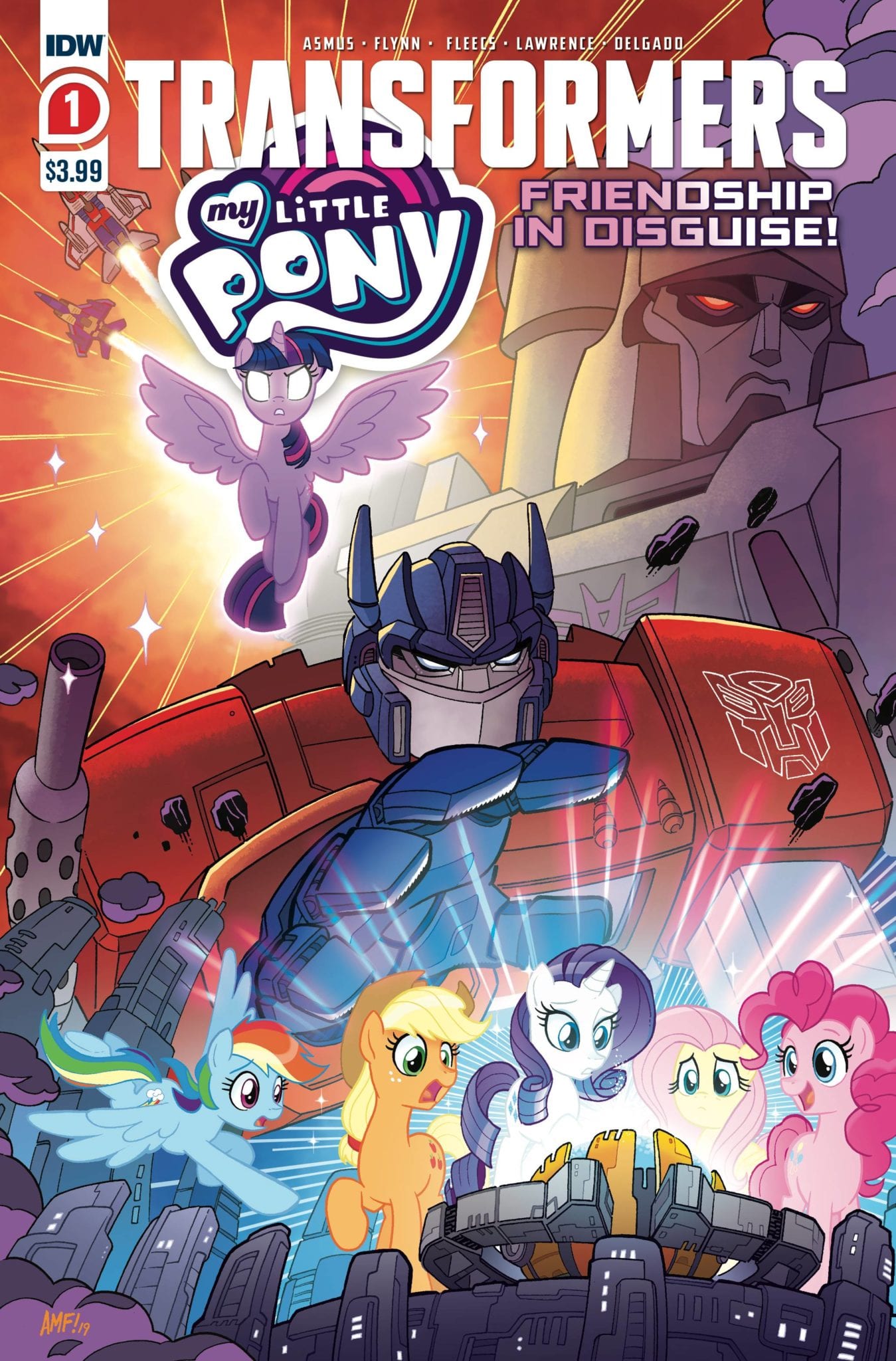 MY LITTLE PONY TRANSFORMERS 1 OF 4
